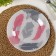 Plate plate Tirana Pink, D = 25 cm