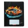 Notebook 24 sheets in the "Car in Black" line, cover coated cardboard, VD-LK, block 60 g/m2, 5 types, mix