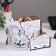 Organizer-painting for stationery "number one" machine, 13x13x12 cm.