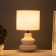 Table lamp "CRIM" 1x40W E14 beige/orange 18x18x29cm