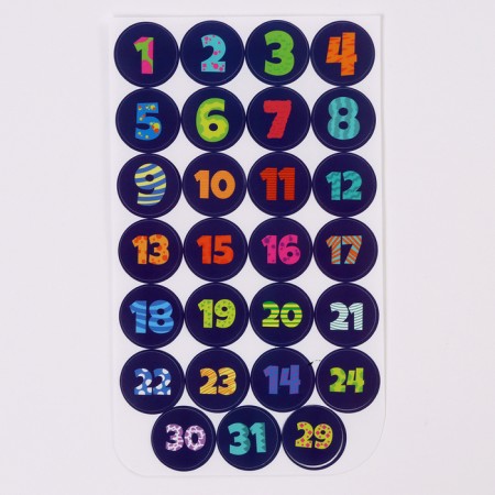 Velcro game is developing. Funny Velcro “Training Course. Calendar"-6