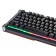 Retor keyboard 710g Black Death Black/Gray USB Multimedia for Gamer Led