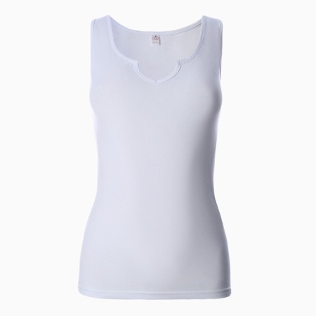 T -shirt female, white color, size 44 (m)-4