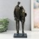 Souvenir Polystone "Young couple" for metal 13.4x11.8x34 cm