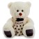 Soft toy "Bear Martin", milk color, 90 cm