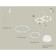 Ambrella Light Acrylic lamp, XR92081006, GX53 LED 12 W, white sand, white matte, transparent
