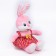 Soft toy "Zaysha in a sundress"