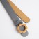 Building belt, width 2.3 cm, clove buckle, gray color