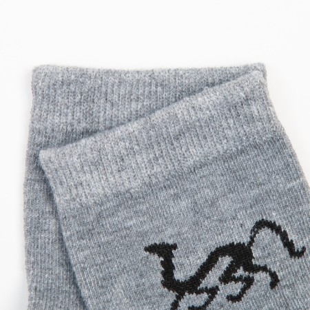 Women's socks, light gray, size 23-25-2