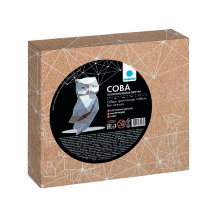Designer "polygonal figure. Owl"-2