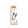 Hoco U107, Type -C (M) cable - Lightning (F), 2 A, 0.1 m, wicker wire, OTG function, black