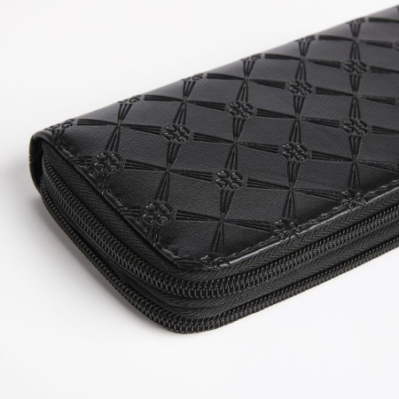 Women's wallet with lightning, black color-2