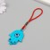 Suspension from the evil eye plastic "Fatima hand" Blue 6.1x4.6 cm