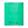 Notebook of 12 sheets in Calligrata "Green", plastic cover, with a multiplication table, OFSET block