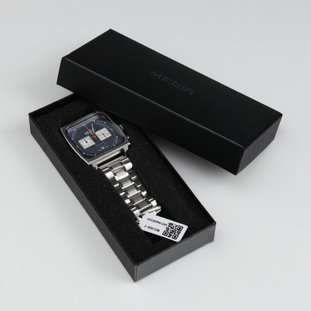 Men's wrist watches, D-4.35 cm, with a chronograph, 3 atm, luminous-4