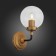 Sconces st. SL234.401.01. Varieta. 1x40 W, E27, 14x27 cm, black color, gold