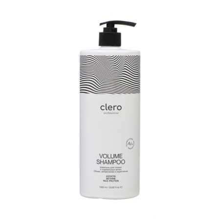 CLERO Professional hair shampoo "Volume", 1 liter
