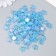 A set of beads for creativity Plastic "Star. Blue mother of pearl" set 20 g 1.1x1.1x0.4 cm