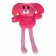 Soft toy "Hare Poztyagun" pink, 80 cm, ears are stretched