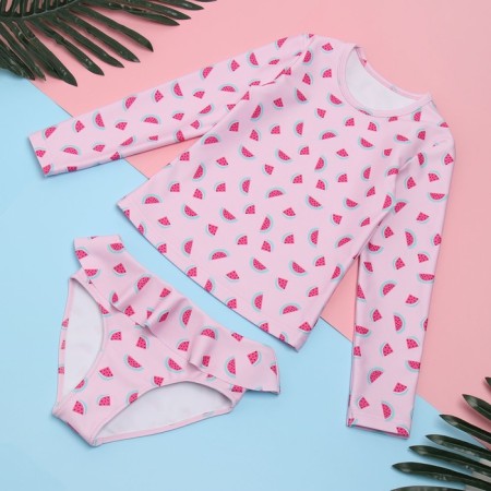 Baby swimsuit KAFTAN "watermelon", height 98-104 cm, pink-5