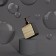 A set of accessories for the bathroom "Agat", 4 items (dispenser, soap dish, 2 glasses), black color