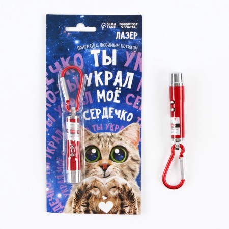 Cat toy Laser "Stole a heart"-3
