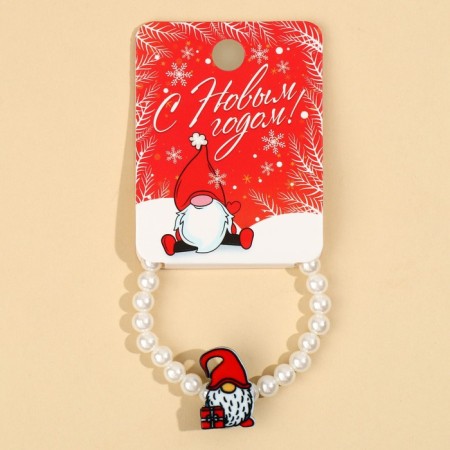 Children's bracelet "Happy New Year" 7 x 5 cm-3