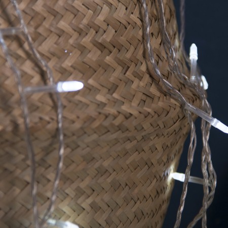 Garland “thread” 5 m with nozzles “needle”, IP20, transparent thread, 50 LED, white glow, 8 modes, 220 V-2