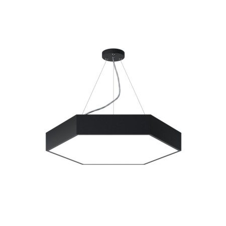 LED LED Geometria Hexagon 38W 4000K 4000 LEP IP40 60x60x8 Black