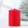 Candle - Aromatic "velvet rose" cylinder, 5.6x8 cm