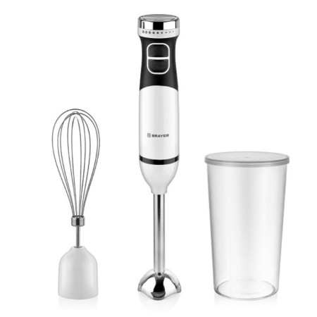 Blender Brayer BR1243, immersive, 800 watts, 0.7 l, 2 speeds, white