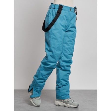 Semi -combinezone ski insulated female winter, size 42, blue color-10