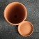 Flower Terra pot No. 2 0.8 l, terracott
