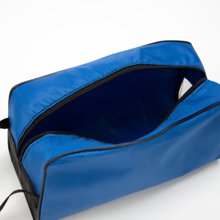 Lightning cosmetic bag, blue color-2