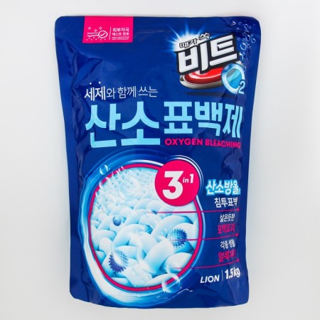 Oxygen bleach Beat O2, powder, doy-pack, 1.5 kg