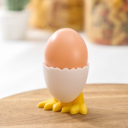 Egg stand "Duck stories", yellow color-2
