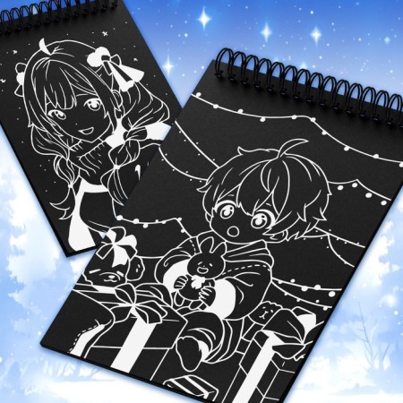 The book "Anime engravings", 8 engravings-4