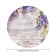 Tables on the table “Blossoming Lilac, round, oxford, elastic band, size 120x120 cm, diameter 75-100 cm