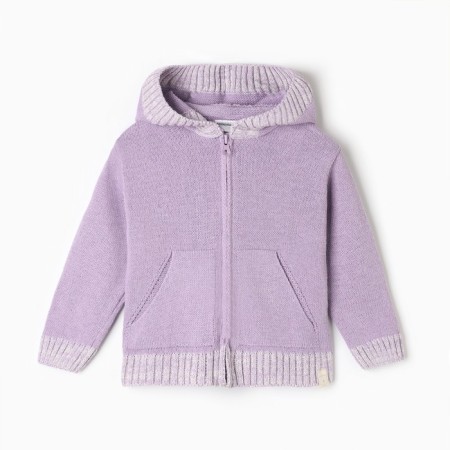 Jumper knitted baby I am a height 92-98 cm, lavender