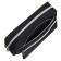 School Penal on the zipper Calligrata, 3 departments, black