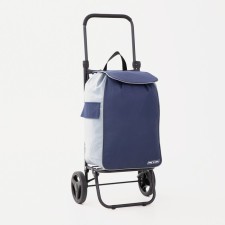 Bag-leaf on the cord, external pocket, blue color