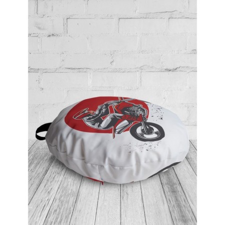 Pillow Siddle on the floor, size 52x52 cm-1