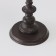 Cast iron candle for 1 candle "BELL" d = 7 cm 9.6x9.6x20.3 cm