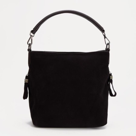 Bag-bag, lightning department, 3 outer pockets, long belt, brown color