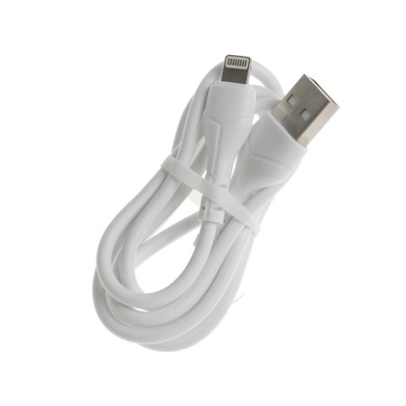 The BYZ U40, 1 USB, 18 W, 5 A, USB cable - Lightning, 1 m, pd, white-5