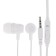 EXPLOYD EX-HP-1471 headphones, vacuum, microphone, wired, 108 dB, 1.2 m, 3.5 mm, white