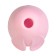 Vacuum-wave stimulator Qli by Flovetta Bun, 6.5 cm, silicone, pink color