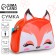 Children's bag for a girl "fox", artificial leather, with a keychain, 18x15x2 cm