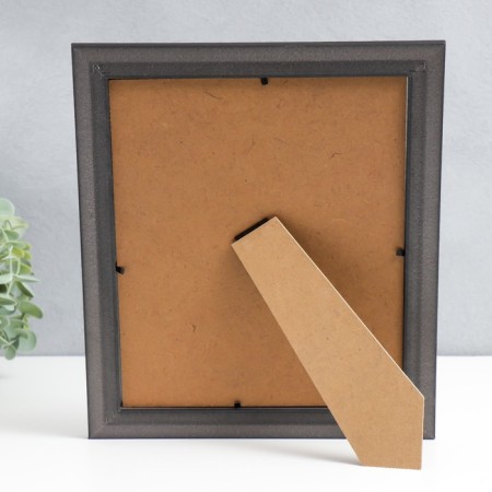 Photo frame plastic 20x25 cm "Golden petals of chamomile" black 29.5x24.5 cm-3