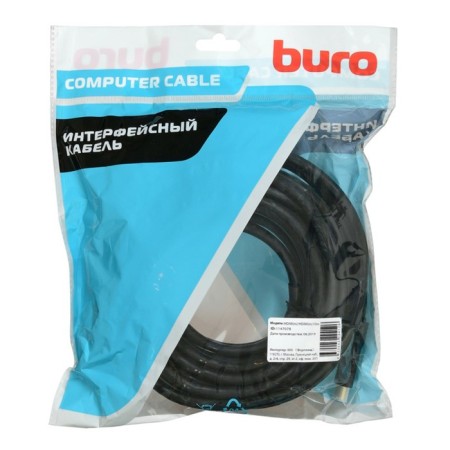 Buro HDMI 2.0 HDMI (M)/HDMI (M) 10m Audio-Video cable. gilding. Black (BHP HDMI 2.0- 107481-3
